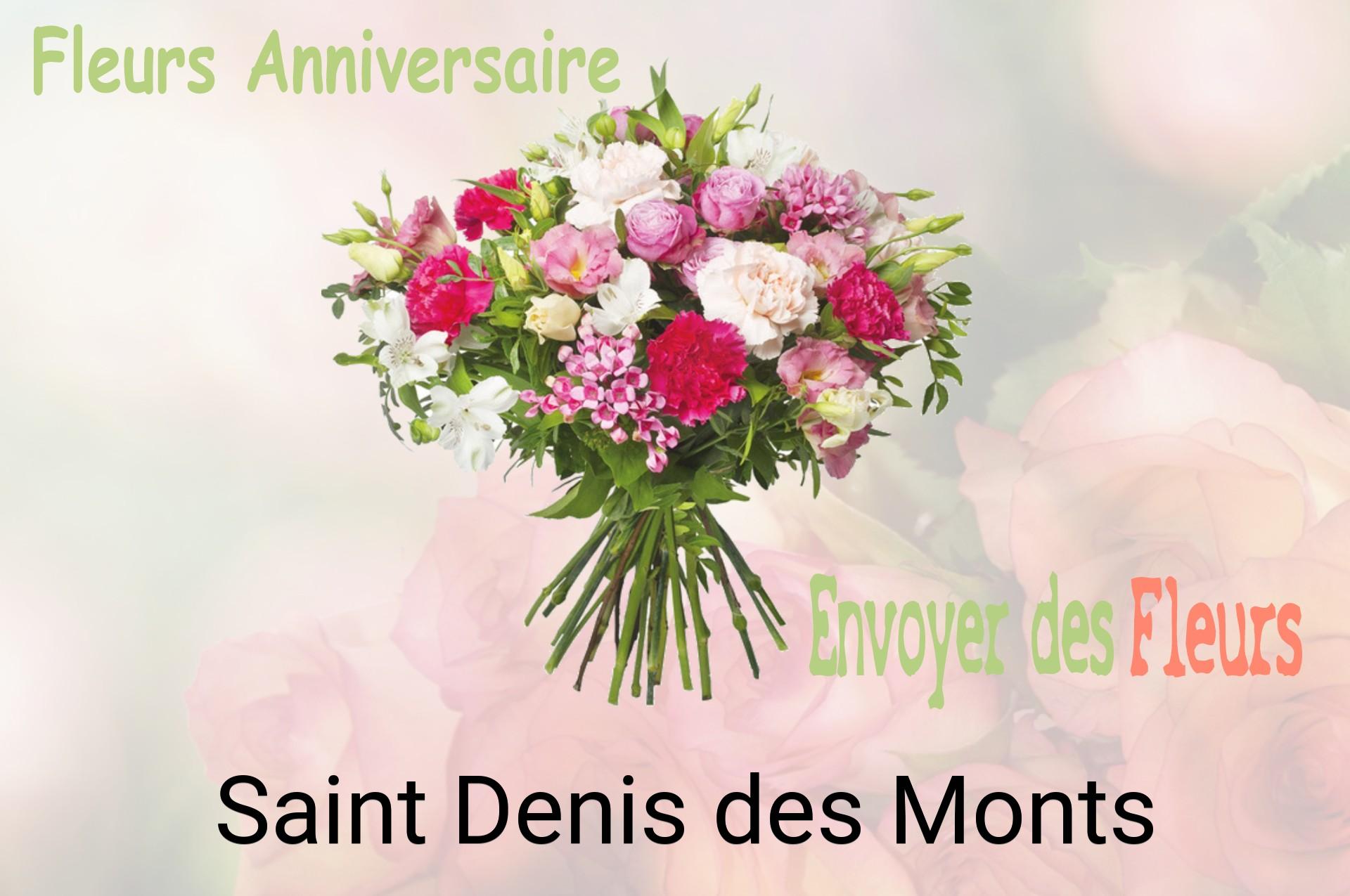 Bouquet de fleurs d’anniversaire livré à Saint-Denis-des-Monts